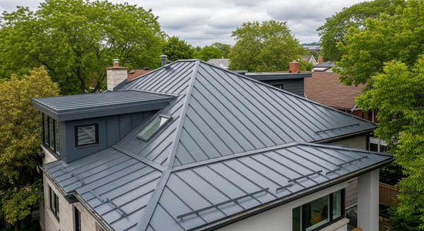 Les toitures métalliques à Montréal : un choix durable pour votre maison